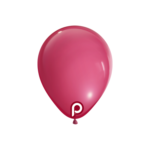 100 Ballons 5" Bubble Gum - Prima