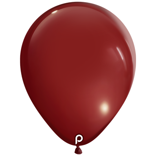 25 Ballons 18" Burgandy - Prima