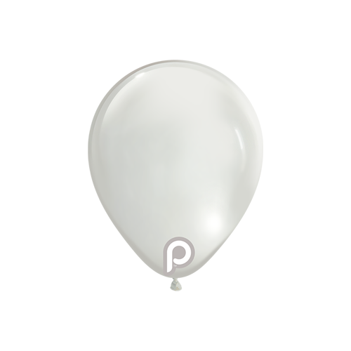 100 Ballons 5" Clear Glass - Prima