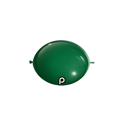 50 Ballons 6" Link Dark Green - Prima