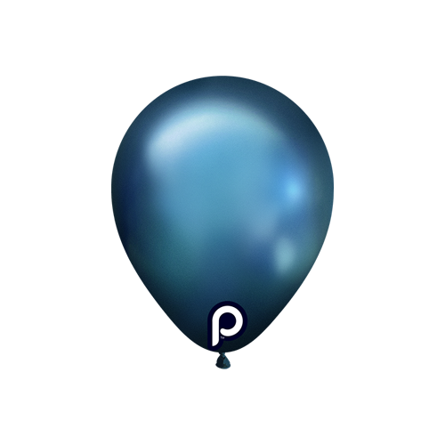 100 Ballons 5" Glam TM Blue - Prima