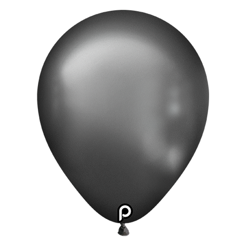 50 Ballons 11" Glam TM Charcoal - Prima