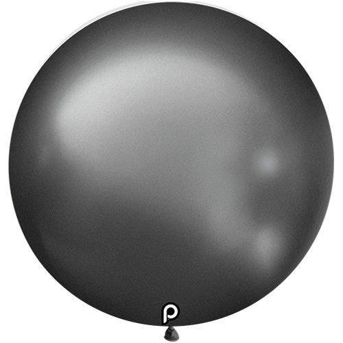 4 Ballons 36" Glam Charcoal - Prima