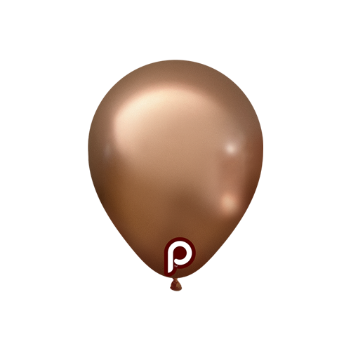 100 Ballons 5" Glam TM Rose Gold - Prima