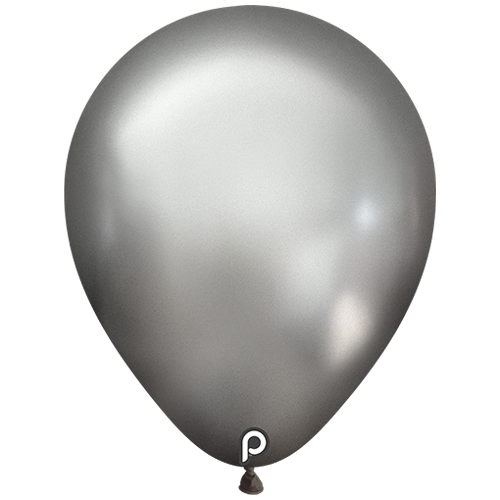 25 Ballons 18" Glam TM Silver - Prima