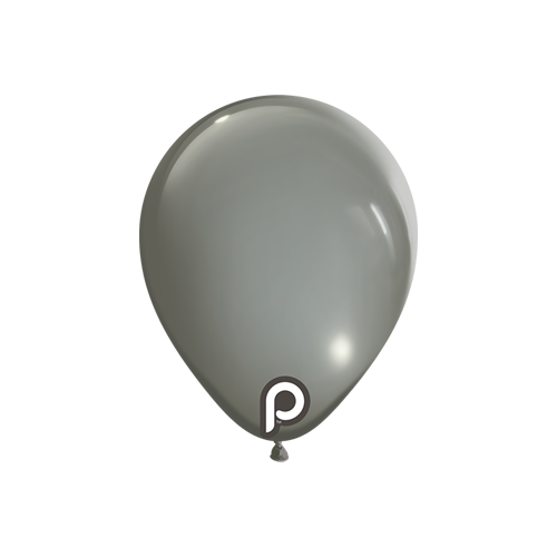 100 Ballons 5" Gray - Prima