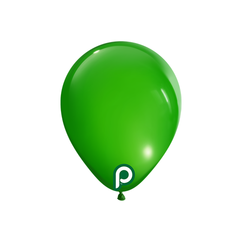 100 Ballons 5" Lime Green - Prima