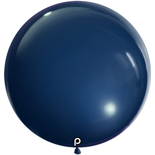 4 Ballons 36" Navy Blue - Prima