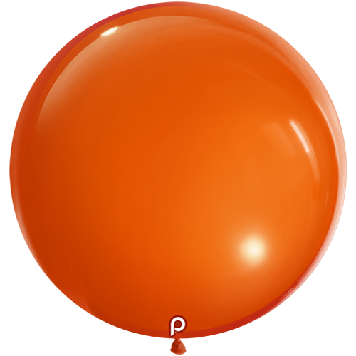 4 Ballons 36" Orange - Prima