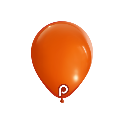 100 Ballons 5" Orange - Prima