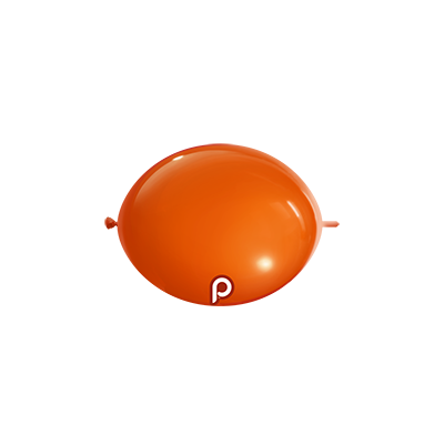 50 Ballons 6" Link Orange - Prima