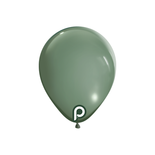 100 Ballons 5" Sage - Prima