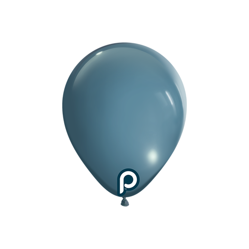 100 Ballons 5" Smoky Blue - Prima