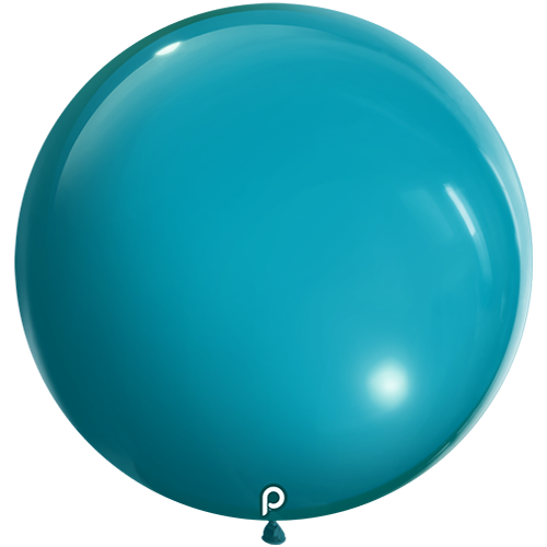 4 Ballons 36" Turquoise - Prima