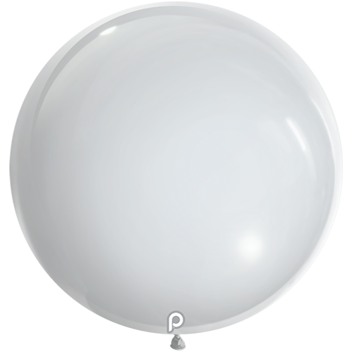 4 Ballons 36" White - Prima