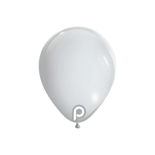 100 Ballons 5" White - Prima