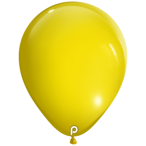 25 Ballons 18" Yellow - Prima