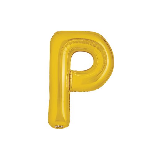 16" Gold Letter P (FR)