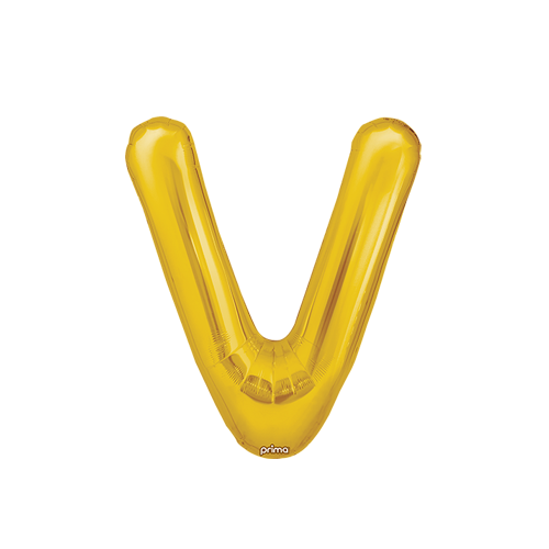 16" Gold Letter V (FR)