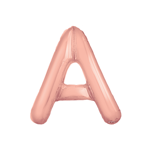 16" Rose Gold Letter A (FR)