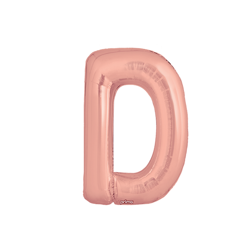 16" Rose Gold Letter D (FR)