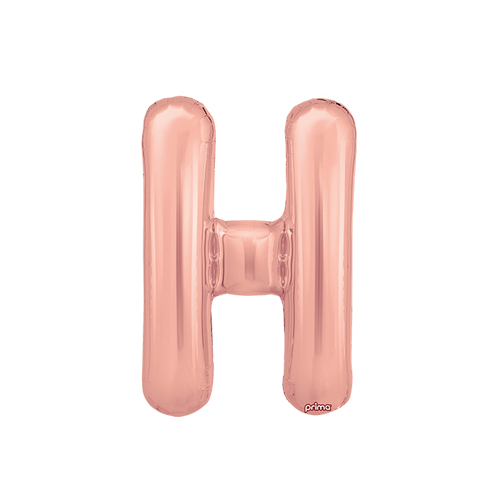 16" Rose Gold Letter H (FR)