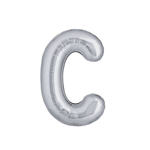 16" Silver Letter C (FR)