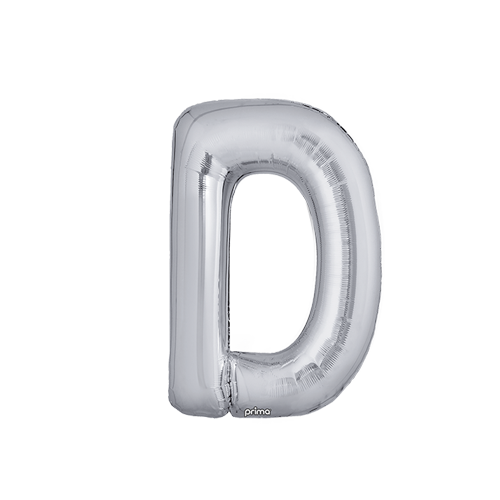 16" Silver Letter D (FR)