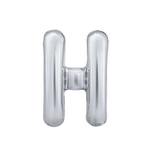 16" Silver Letter H (FR)