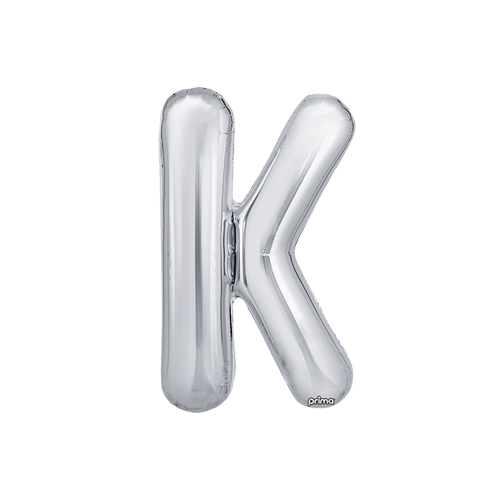 16" Silver Letter K (FR)