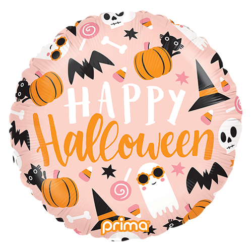 18" Rond Happy Halloween Cute Icons - Prima