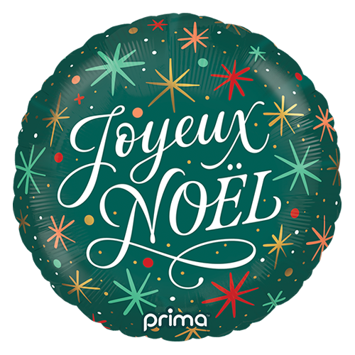 18" Rond Joyeux Noel - Prima