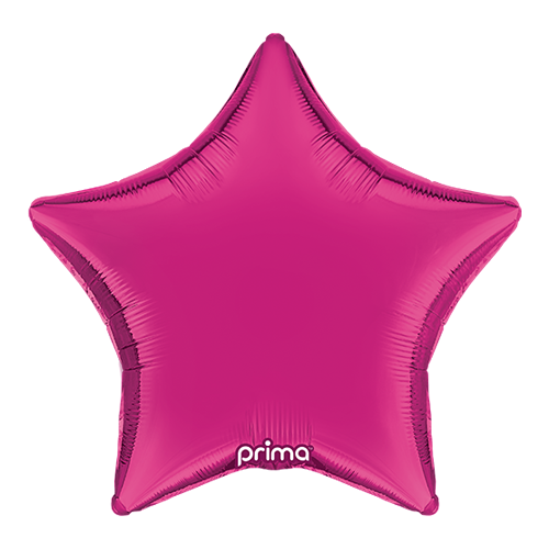 1 Alu 18" Étoile Hot Pink - Prima