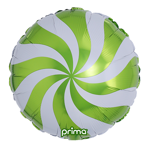 1 Alu 18" Candy Swirl Lime - Prima