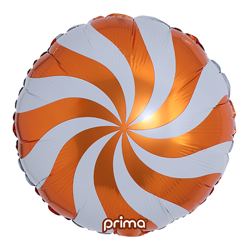 1 Alu 18" Candy Swirl Orange - Prima