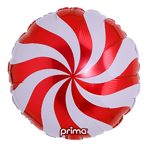 1 Alu 18" Candy Swirl Red - Prima