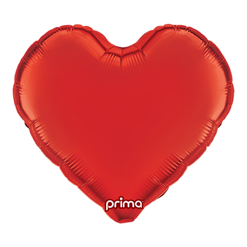 1 Alu 18" Heart Red - Prima