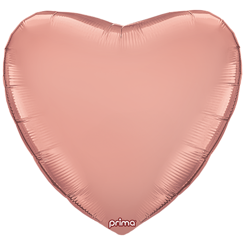 1 Alu 32" Heart Rose Gold - Prima