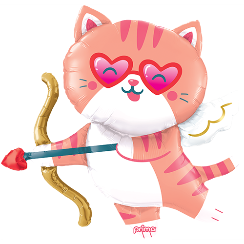 39" Cute Cat Cupid Shape - Prima