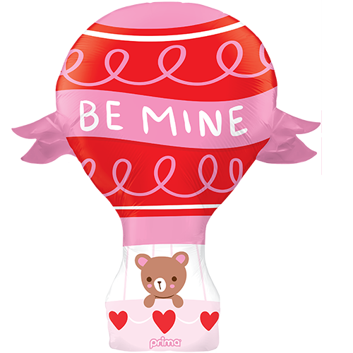 40" Be Mine Hot Air Balloon Shape (FR)