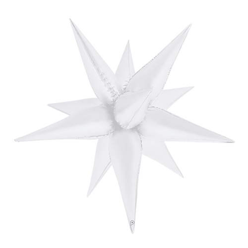 40" White Satin Starburst (FR)