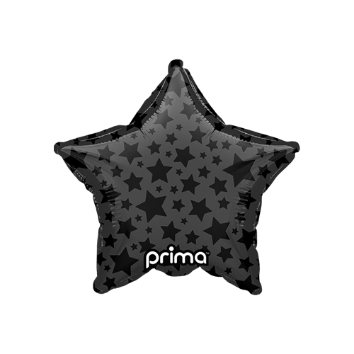 9" Étoile Black Shiny & Matte Stars - Prima