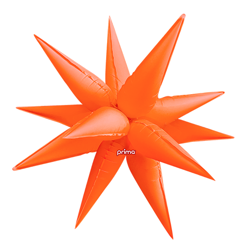 1 Starburst Electric Orange 40" - Prima