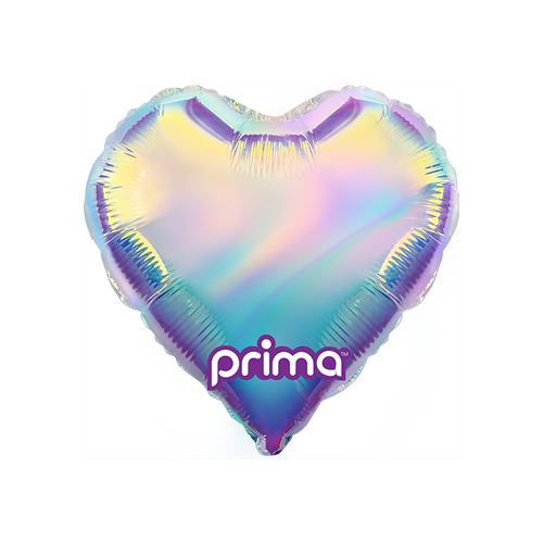 6 Ballons Primadescent TM 10" Coeur - Prima