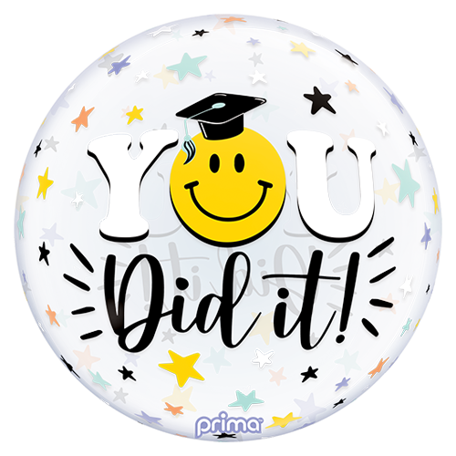 1 Sphère 20" You did it smile face grad - Prima