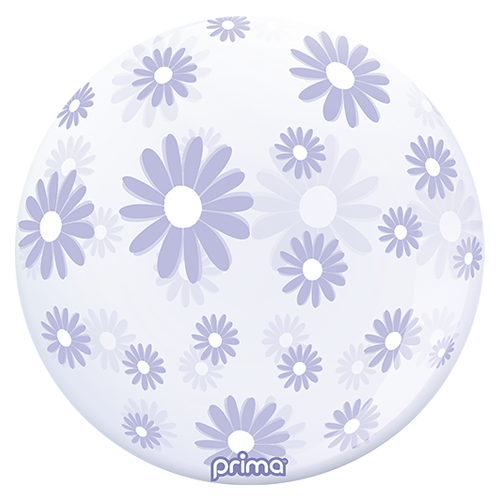 1 Sphère TM 20" Pale Lavender Daisies - Prima