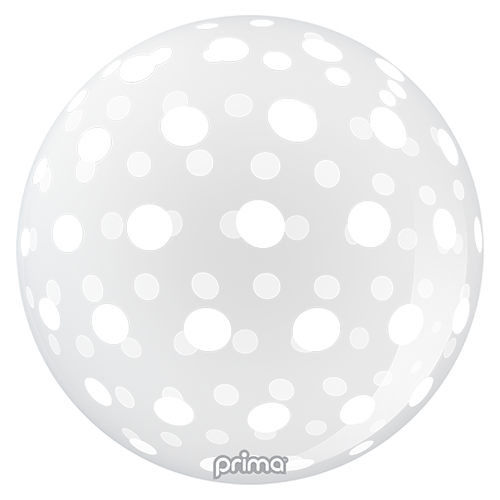 1 Sphère TM 20" White Dots - Prima