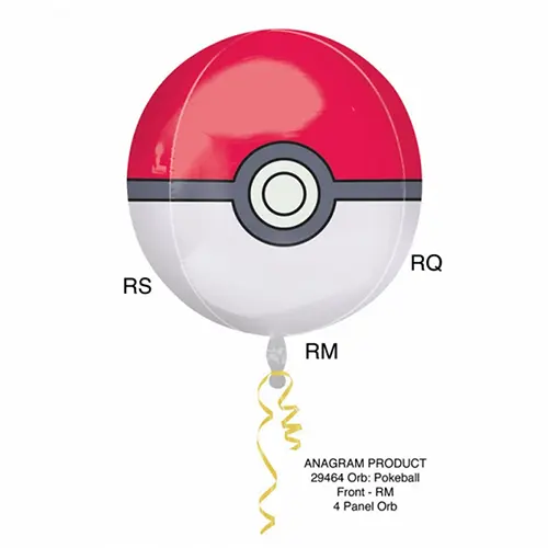 Pokeball Alu Forme 30" - Licence