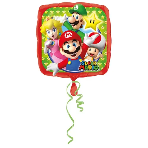 Mario Bros Alu Forme 17" Licence