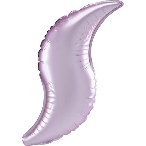 1 Alu Curve Satin Pink 35" - Amscan